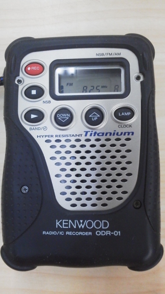 KENWOOD ケンウッド アウトドアラジオODR-01 フォーゲルガイド - ラジオ
